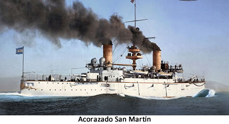 Acorqazado San martin